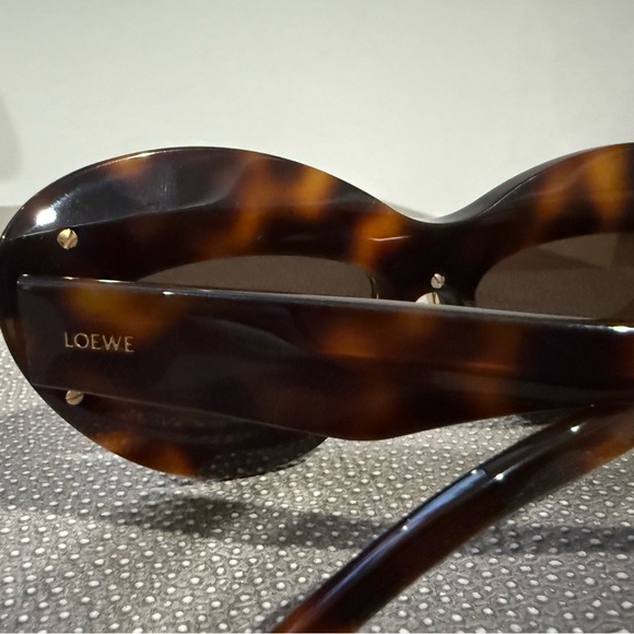 Loewe Double Frame Brown Sunglasses in Excellent Condition - Picture 8 of 11